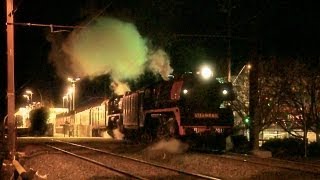 R761 & R711 Snow Train Special Heritage Steam Train 2272012 - Poathtv Australian Railways