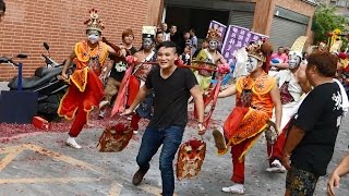 105.10.18蘆洲湧蓮寺迎佛祖(蘆洲大拜拜)~【合義安八家將拜案桌】