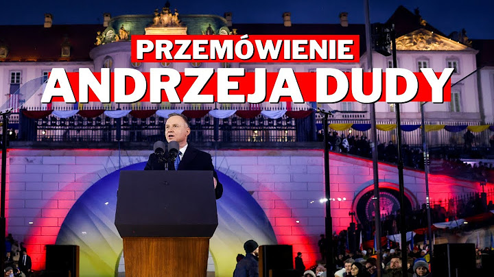 Przemówienie Andrzeja Dudy. Prezydent zaliczył wpadkę [Joe Biden w Polsce]