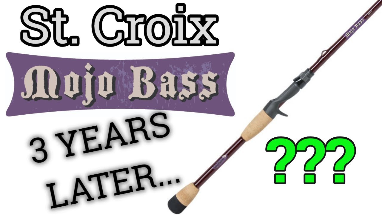 St. Croix Mojo Bass Casting Rod After 3 Years of Use! 