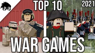 Top 10 Best War Games On Roblox 2021 Youtube - best ww2 games on roblox