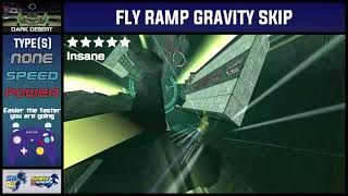 Dark Desert | Fly Ramp Gravity Skip | Sonic Riders DX Skip Tutorial