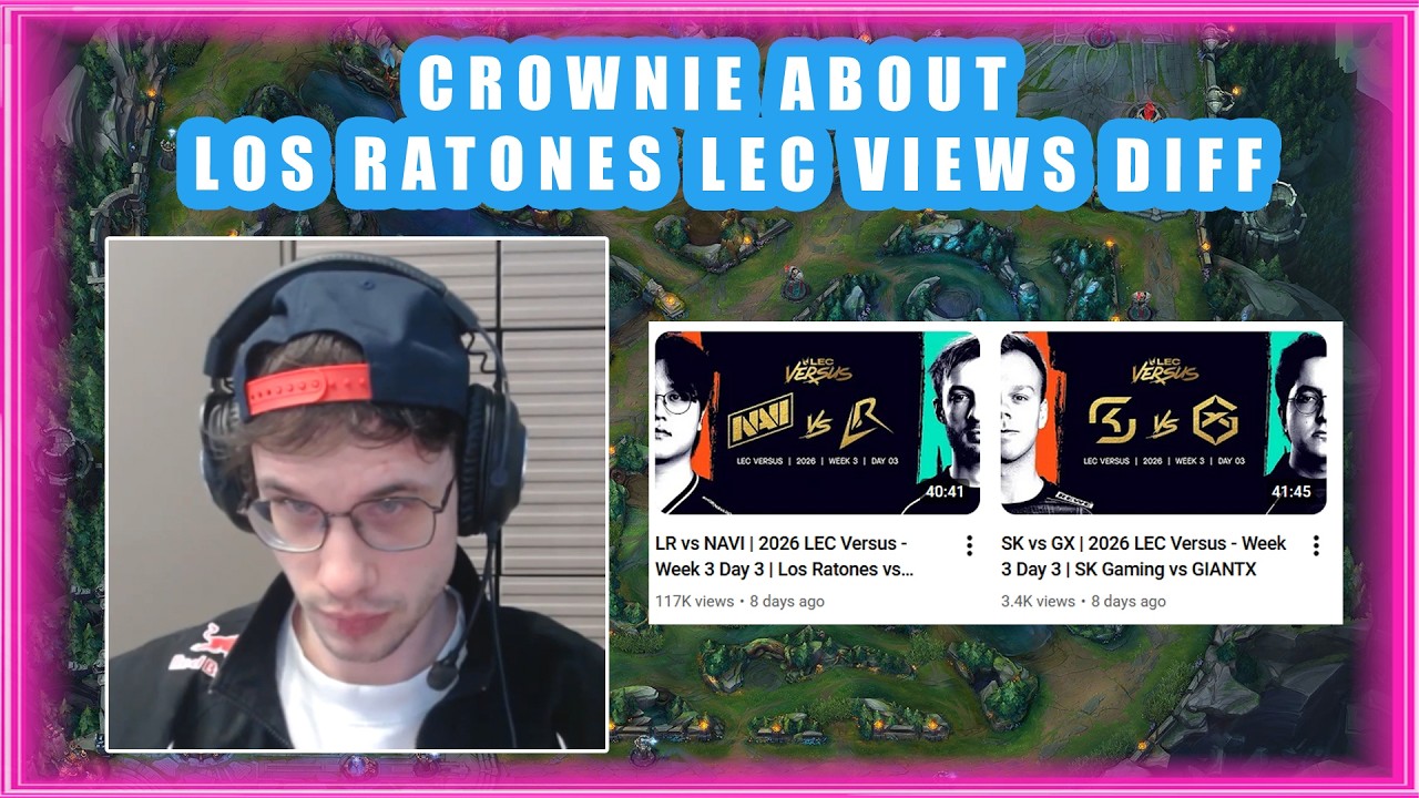 Crownie About Los Ratones LEC VIEWS DIFF 👀
