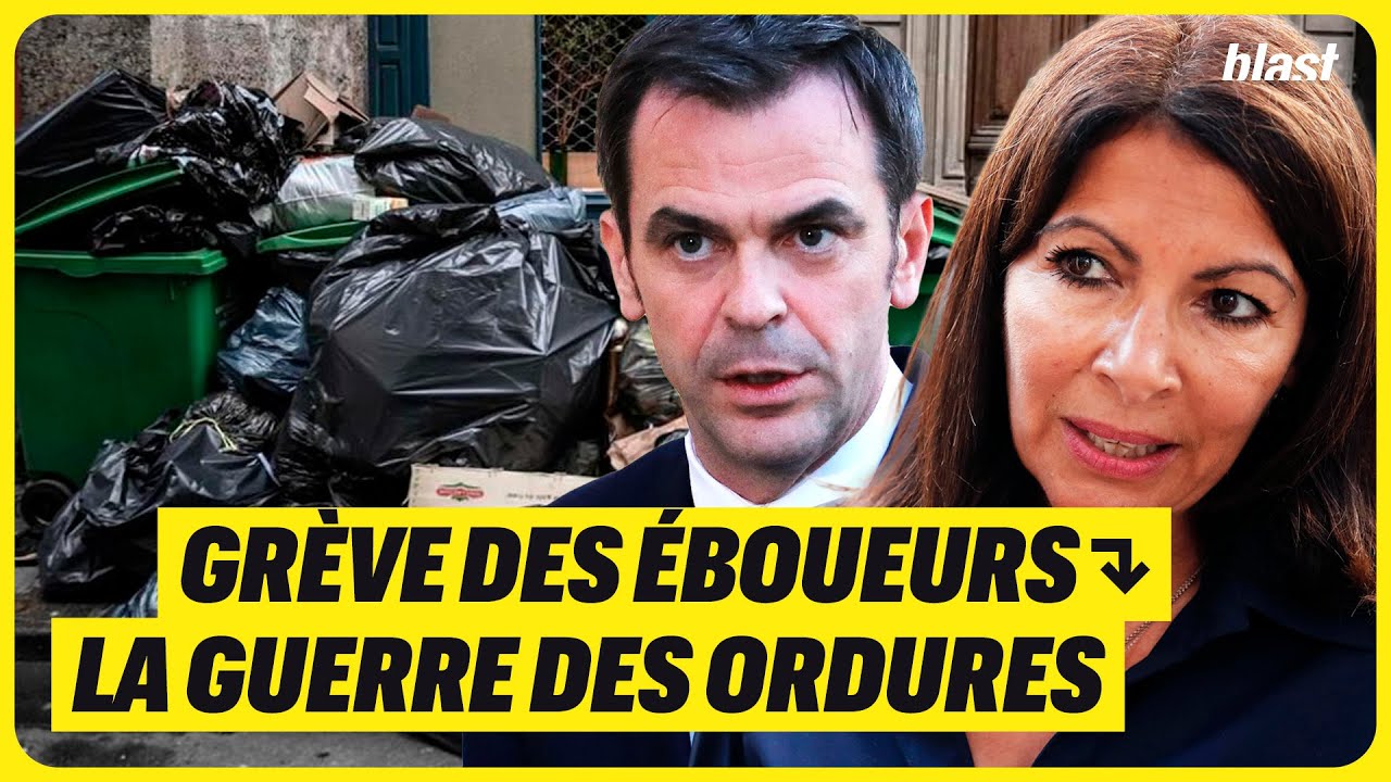 ⁣GRÈVE DES ÉBOUEURS : LA GUERRE DES ORDURES
