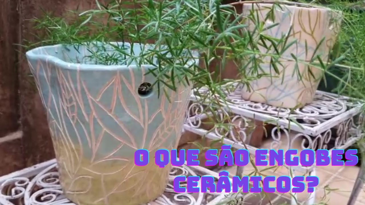 O QUE SÃO ENGOBES CERÂMICOS?