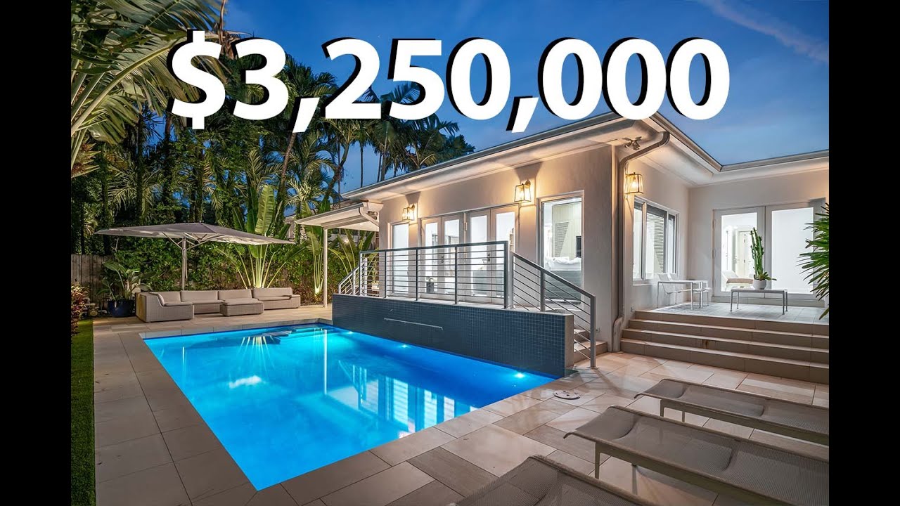 Miami Beach Home for Sale 5540 Pine Tree Drive YouTube