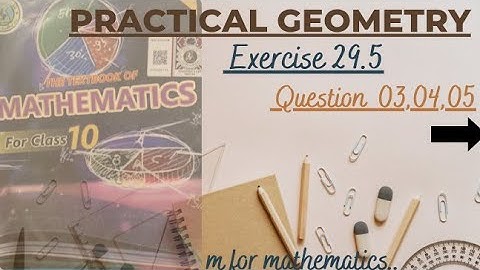 Class 10 New Maths book Exercise:29.5 Questions 3,4,5#circle #mathssindhboard#29.5 #circumcircle