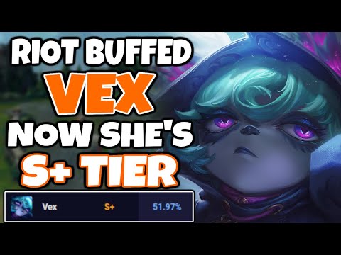 RIOT BUFFED VEX and now she is S+ TIER, here&rsquo;s how I CARRY with HER | 12.13 | League of Legends