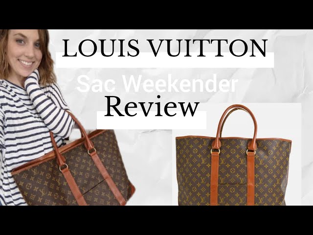 Louis Vuitton vintage sac weekender review (large tote ) #lv