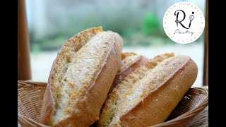 Hướng dẫn làm bánh mì bằng tay không cần máy trộn bột- Baguette by handmade. #Mai_Chí_nghĩa #Bánh_Mì