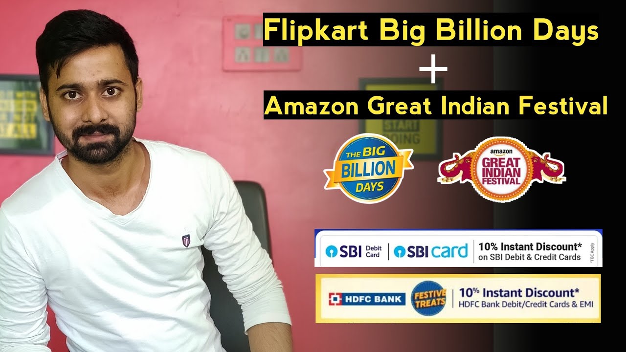Flipkart Big Billion Days sale 2020 SBI & HDFC 10 Instant Discount