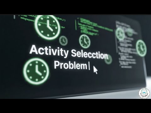 Activity Selection Problem - Greedy Algorithm