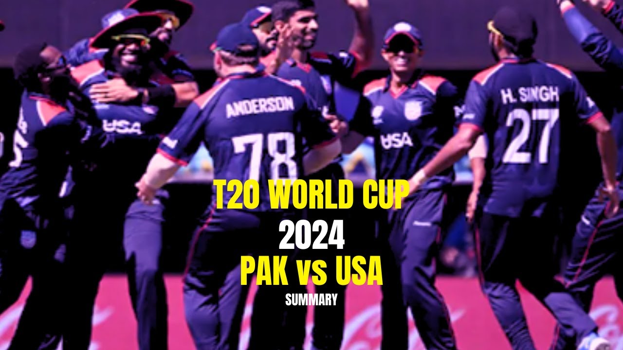 PAK vs USA T20 World Cup 2024 | Pakistan vs United States Highlights | Super Over | 