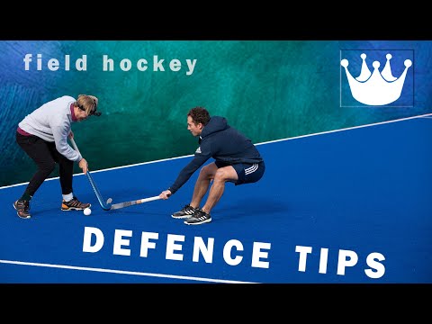 Video: How To Play A Defender In Hockey