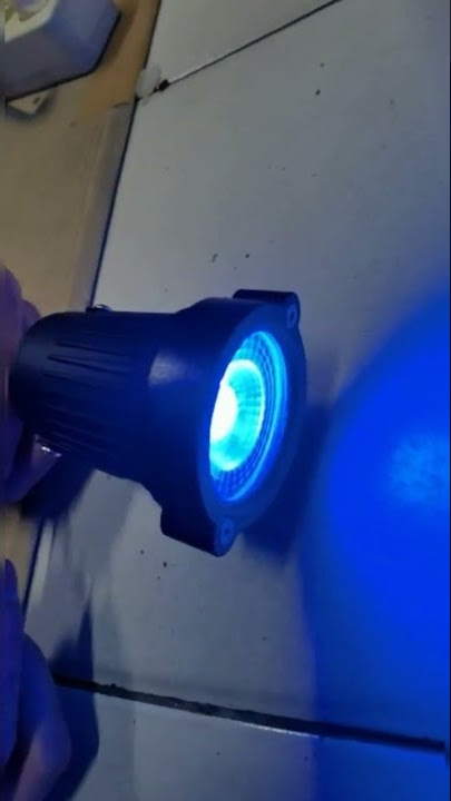 Lampu Taman Rgb 5w cob / lampu sorot Warna Warni