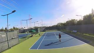 Oak Ridge HS Trojans V Whitney HS Wildcats Boys Tennis Match