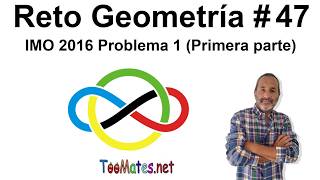 Geometry Challenge 47: IMO 2016 Problem 1 (Part One)