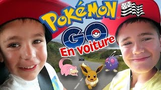 VLOG - Chasse aux Pokemon en voiture depuis la Bretagne - POKEMON GO - 1/2