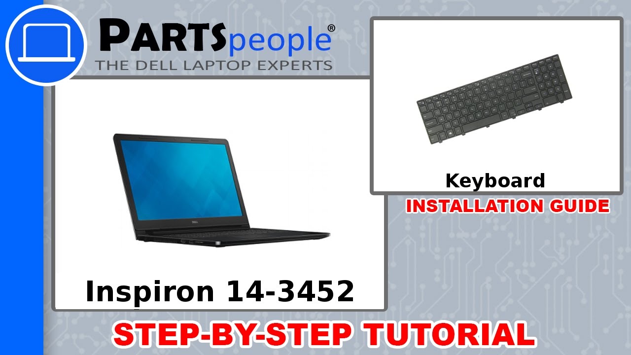 Dell Inspiron 14 3452 P60g003 Keyboard How To Video Tutorial Youtube