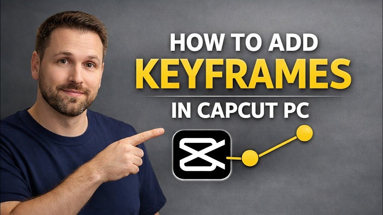 how to add keyframes in capcut pc - YouTube