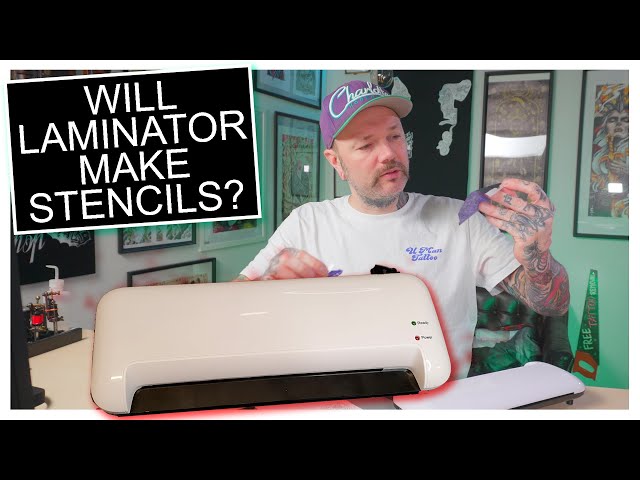 Laminator as a Stencil Machine ? 