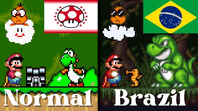 Super Mario World (SNES) - Mario goes to brazil #2 Pantanal