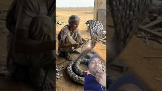 चम्मच से बने नाग देवता #snakeshort #halo #snake