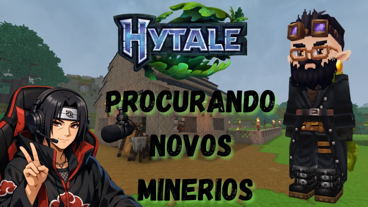 HYTALE-Avançando Nos Biomas E Procurando Novos Minerios