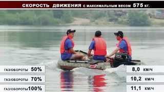 Как ведет себя ПВХ Лодка 330 Мотор 5 ЛС