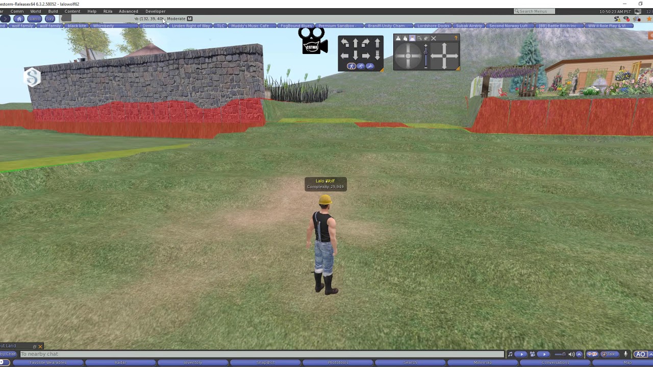 Second Life Terraforming parcel - YouTube