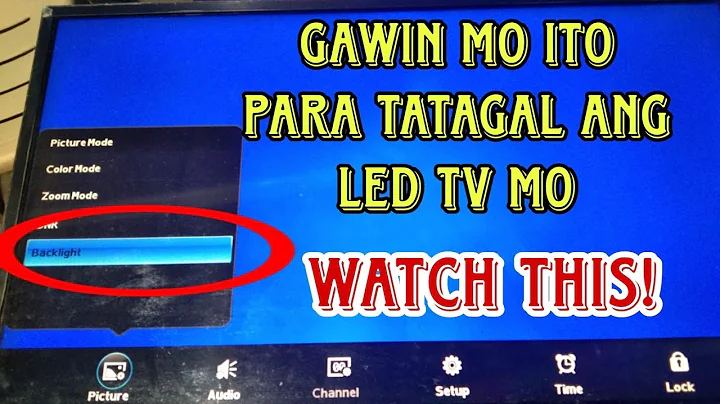 Paano maiwasan ang mabilis na pagkasira sa backlight Ng tv mo? | Ej TECH Tutorial