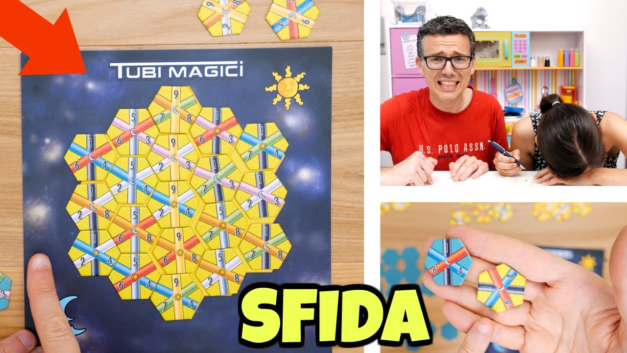 SFIDA A TUBI MAGICI: un GIOCO di LOGICA SUPER bello 