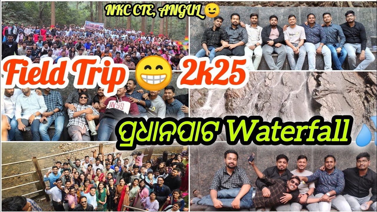 ||FIELD TRIP 2K25😉PRADHANPAT👻 WATERFALL 💦 DEOGHAR||NKC CTE, ANGUL||A MEMORABLE DAY FOR ALL NKCTIAN||