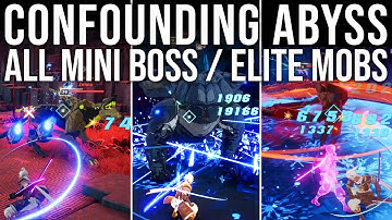 All 11 Mini Boss in Confounding Abyss (Location Guide) - Tower of Fantasy 2.1 #ToFVideo