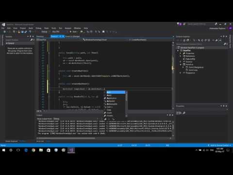 C# Excel Tutorial - #3 - Create New File and Worksheet