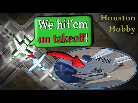 Private Jets COLLIDE ON TAKEOFF & LANDING | Runway Incursion