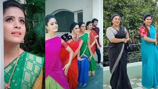 #Mudda mandaram/kumkumpuvu/Savitriamma gari abayi frame Haritha latest Dubsmash tiktok video
