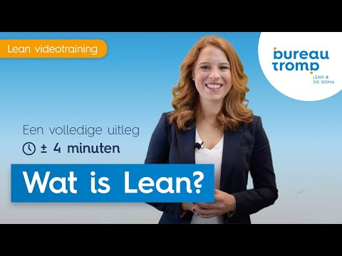 Wat is Lean? (volledige uitleg in 4 minuten) | Bureau Tromp