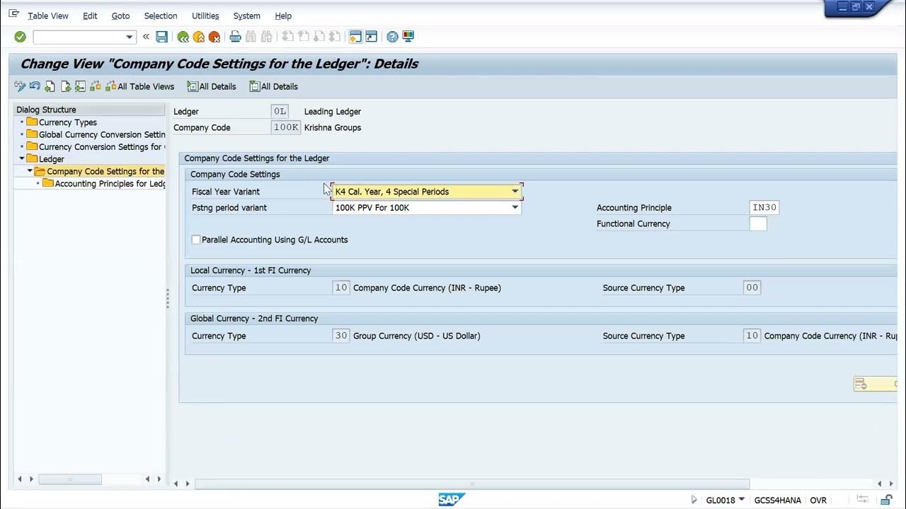 S4Hana Ledgers (Simulation, Predictive, Extension )and Currency Types E2E Explanation YouTube