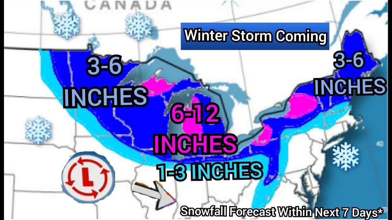 Major Winter Storm Possible - YouTube