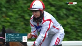 Hollie Doyle wins her first Royal Ascot race | Royal Ascot 2020