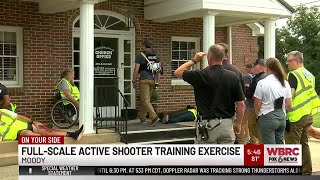 Full-scale active shooter training exercise
