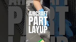 AIRCRAFT PART LAYUP #carbonfiber #engineering #aerospace