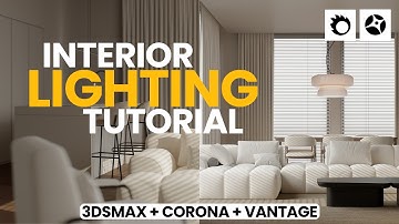 Realistic Interior Lighting Tutorial in Chaos Vantage for Corona Users
