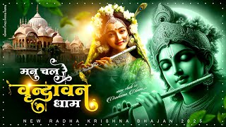 मन चल रे वृन्दावन धाम !! Beautiful Radha Krishna Bhajan !! Radhe Radhe Gayenge - Radha Bhajan 2025