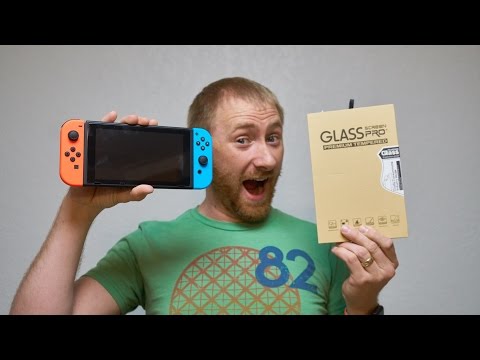 Nintendo Switch Screen Protector Install/Review