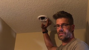 How to replace a wired smoke detector