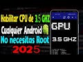 Habilitar el Modo de 3.5 GHZ en Cualquier Android || Reducir el retraso || Rendimiento Juego || 2025