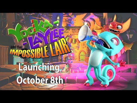 Yooka-Laylee and the Impossible Lair - Release Date Trailer