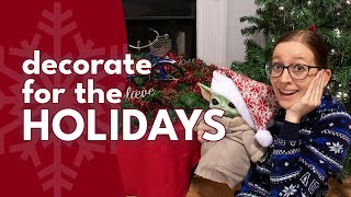 Decorating for Christmas | DIY Whitney